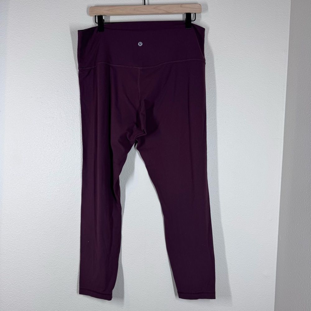 Lululemon Women's Align Pant Leggings Purple Maroon Women’s 14 W5DEPS